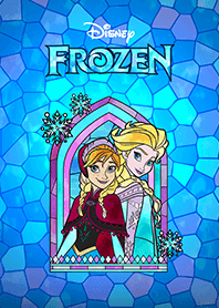 アナと雪の女王（ステンドグラス）