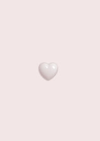 軟Q愛心 / pink white.