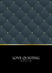 LOVE QUILTING -chic dusky blue green-