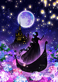 長發公主和飛燈*夢幻繡球花*