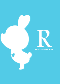PAIR INITIAL BOY -R-