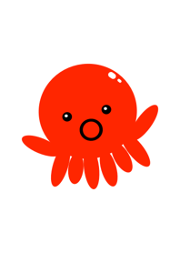 Tako-chan Cute octopus design Ver.2