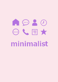 minimalist #pink purple
