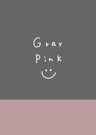 Adult cute gray x Dull pink.