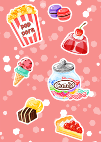 Favorite sweets! -light red-