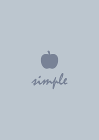 Apple *Dullness Blue
