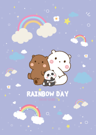 หมีสามตัว สายรุ้ง สวีทท