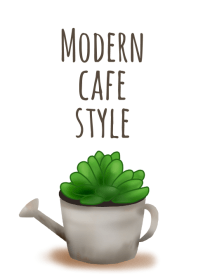Modern cafe style