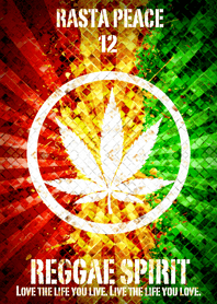 Rasta peace reggae spirit 7 Lucky 12