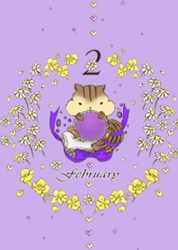 Birthday color theme "February"