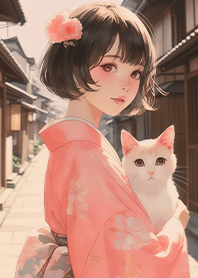 美人絵 京都癒しの旅~和服少女10.1