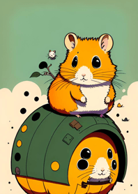 Halloween Hamster 770A72