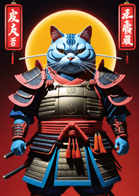 Samurai Kucing Ukiyo-e 9