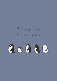 企鵝 /blue gray
