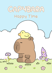 Capybara happy time :-)