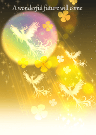 Phoenix and the sky to improve luck2.