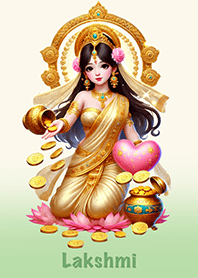Lakshmi has money and gold,