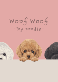 Woof Woof - Toy poodle - PINK LEMONADE