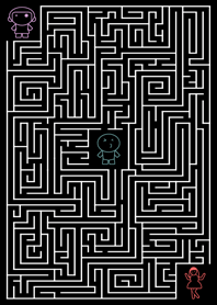 Maze game I will find who