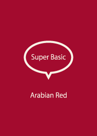Super Basic Arabian Red