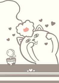 Mischievous Cat - Gray Orange (Be2)