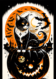 halloween cat 5Da3ce