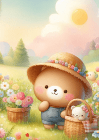 Little bear is cute and bright v.4