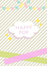 Happy pop -Stripe-