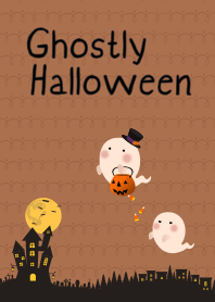Ghostly Halloween 02 + brown [os]