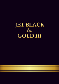 Jet Black & Gold III