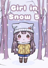 Girl in Snow 5