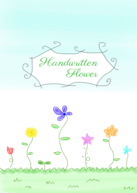 Handwritten Flower
