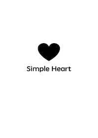 The Simple Heart White No.1-01