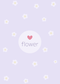 flower <Heart> purple.