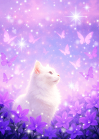 運気UP↑✨猫♥️桔梗