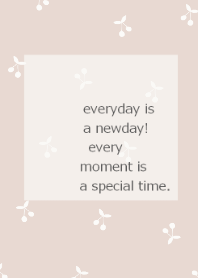 cherry pattern /pink brown(JP)