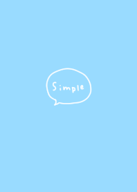 White and light blue. simple.