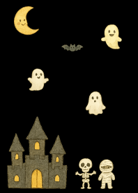 Halloween Festival03 on black