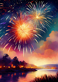 Beautiful Fireworks Theme#77