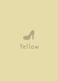 High heels -Dullness Yellow-