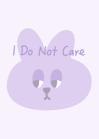 我不在乎 - 紫色版
