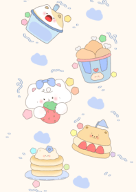 strawberry white bear2