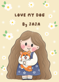 Love My Dog (Blue) By JAJA