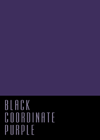 ブラックコーデ*パープル