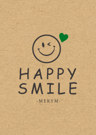HAPPY SMILE KRAFT 16 -HEART-