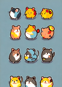 Banyak sekali hamster! 43