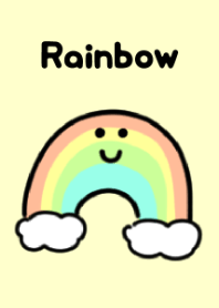 Cute colorful rainbow theme