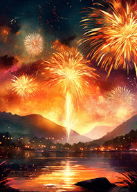 Beautiful Fireworks Theme#69