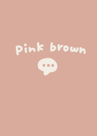 pink brown