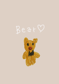 crayon bear